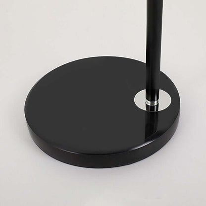 Tall Arc Floor Lamp Marble Base Fabric Shade Modern Living Room Lamp